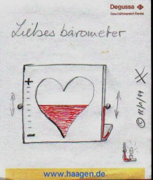 [ The "Love Barometer" ]